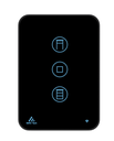 IMHO Tech Smart Shutter Switch – Wi-Fi Touch Panel with App & Voice Control – Scheduling & Local Automation – Acrylic Finish – Black or White – USA-Style Box